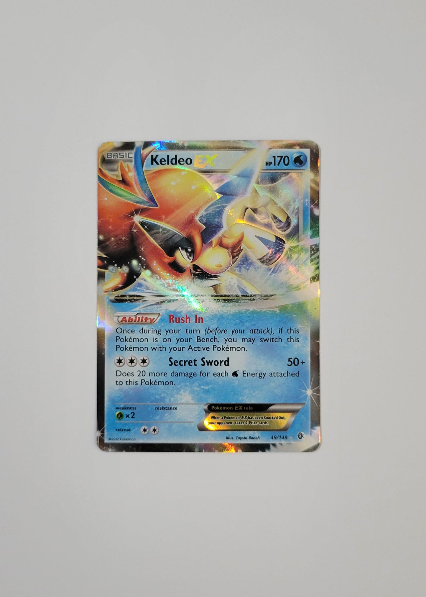 Keldeo EX 49/149 - Boundaries Crossed