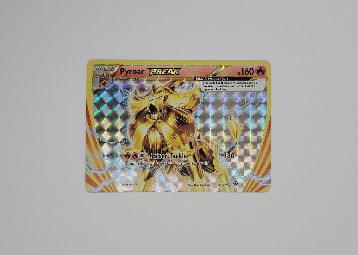 Pyroar BREAK 24/114 - Steam Siege