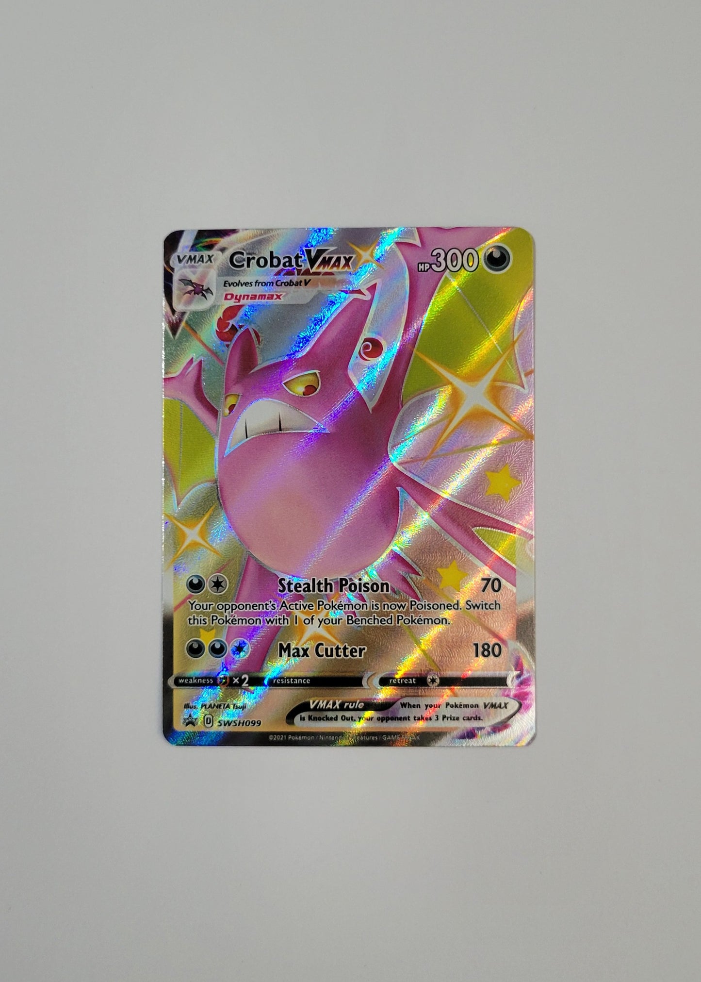 Crobat VMAX SWSH099 - Black Star Promo