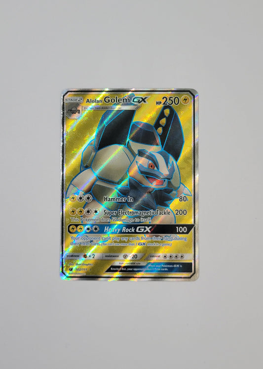 Alolan Golem GX 102/111 - Crimson Invasion