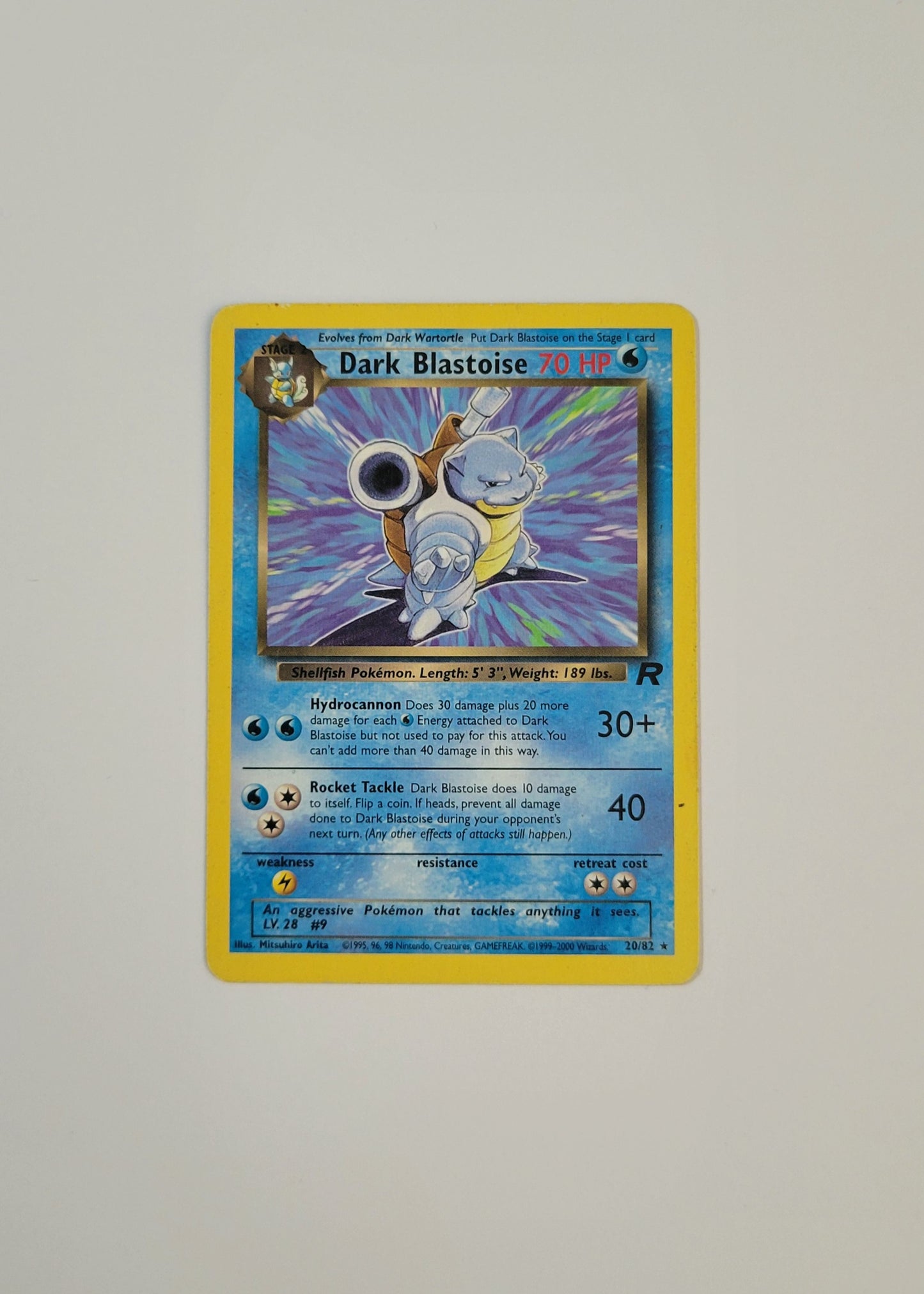 Dark Blastoise 20/82 - Team Rocket