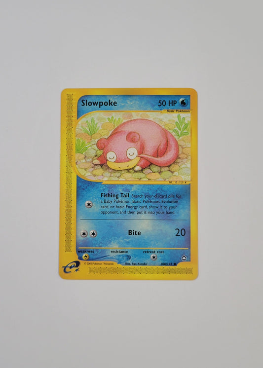 Slowpoke 108/147 (Non-Holo) - Aquapolis