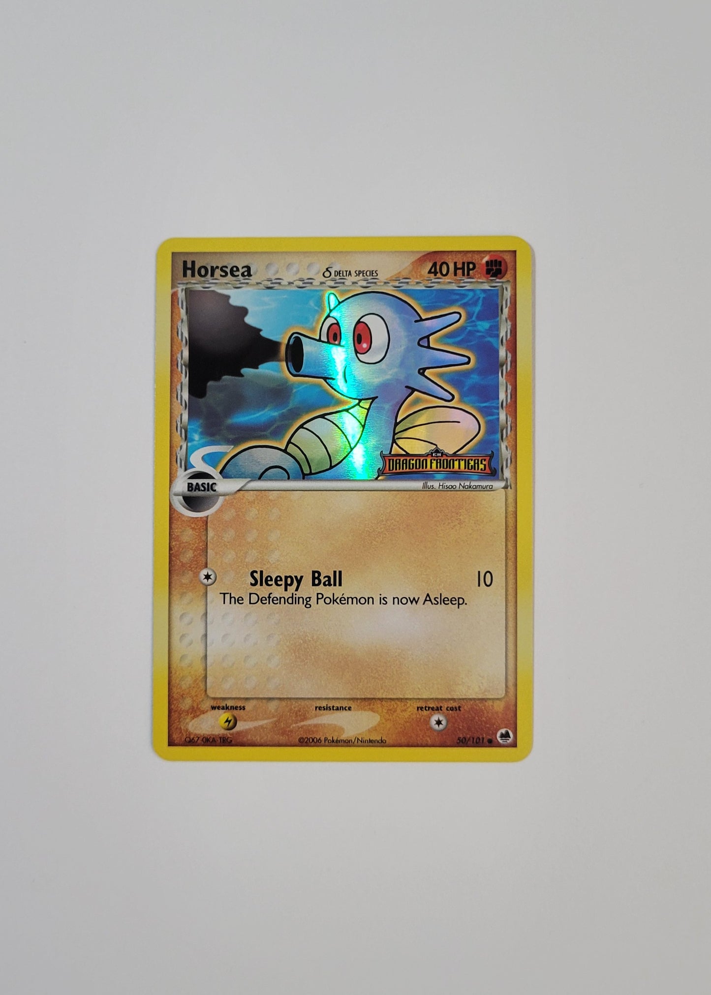 Horsea 50/101 (Reverse Holo) - EX Dragon Frontiers