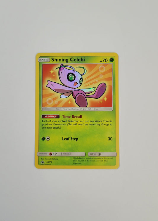 Shining Celebi SM79 - Black Star Promo