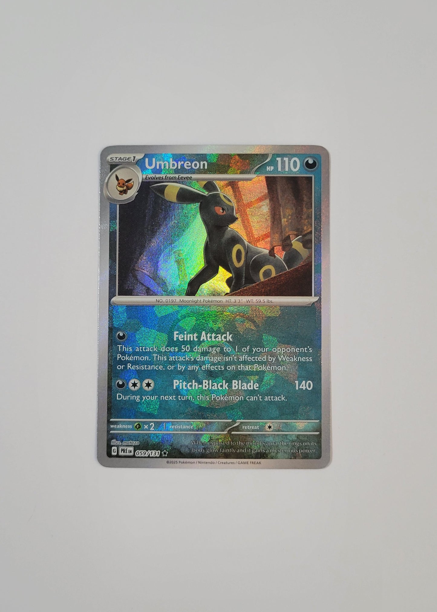 Umbreon 059/131 (Master Ball) - Prismatic Evolutions