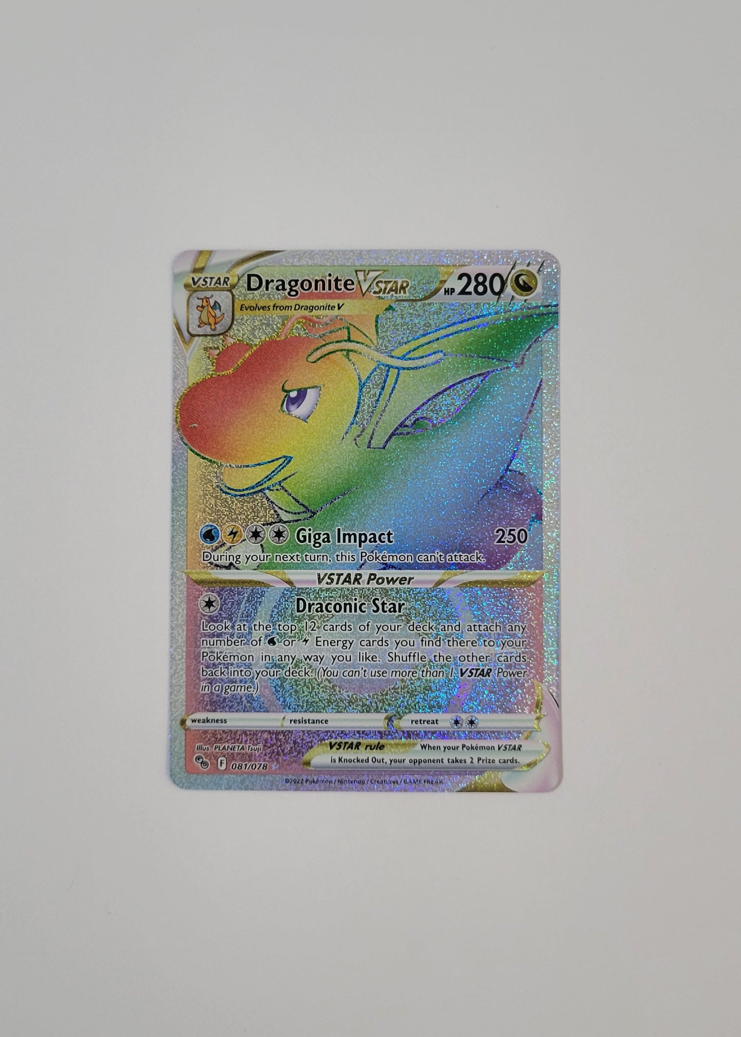 Dragonite VSTAR 081/078 - Pokémon GO