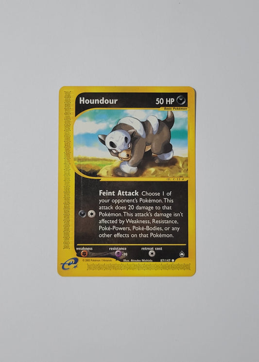 Houndour 87/147 (Non-Holo) - Aquapolis