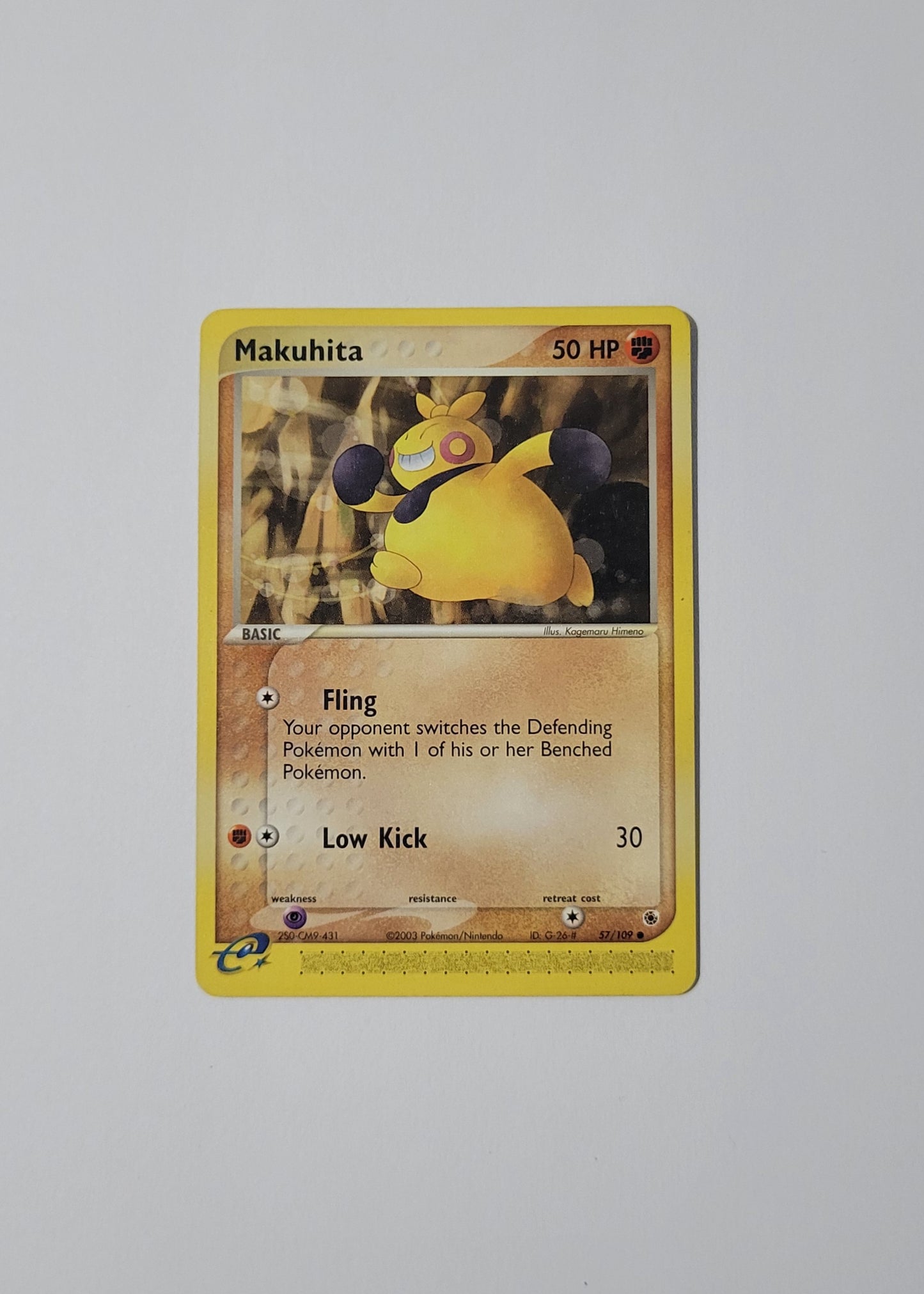 Makuhita 57/109 - EX Ruby & Sapphire