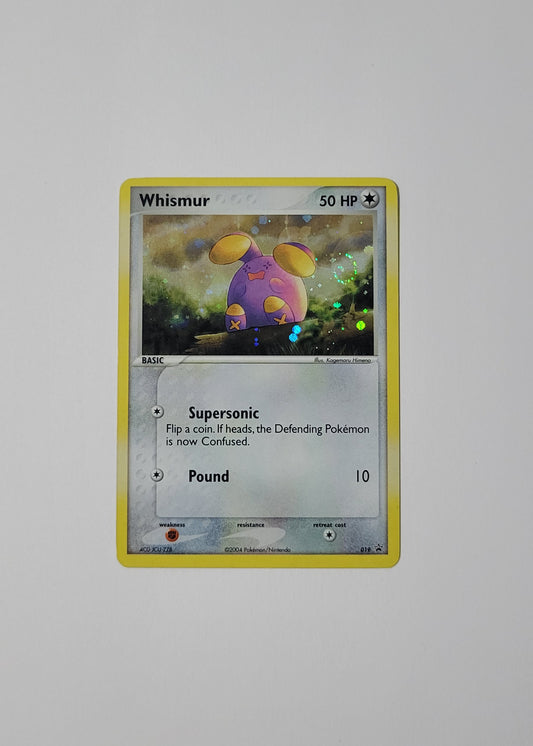 Whismur 019 - Black Star Promo
