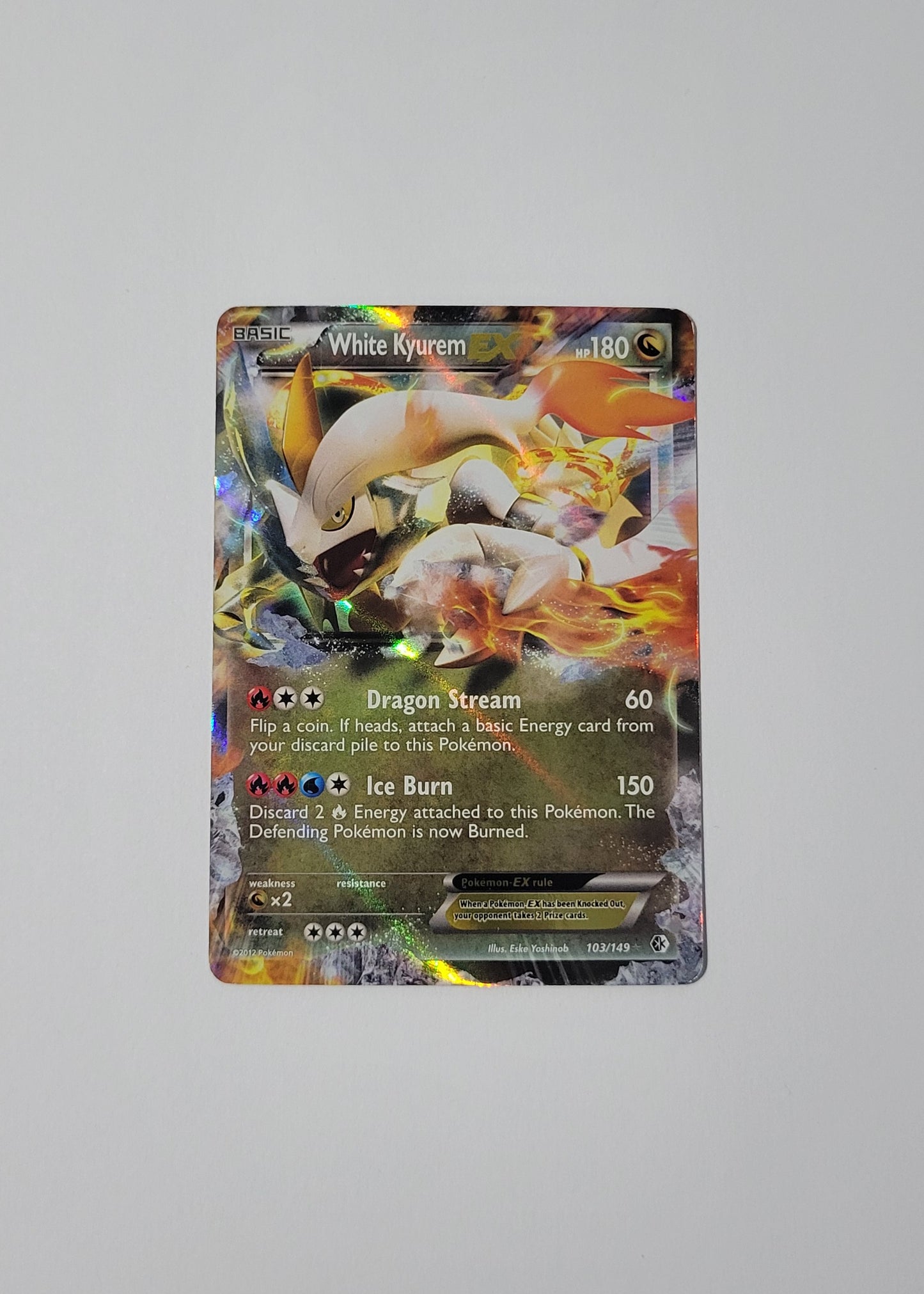 White Kyurem EX 103/149 - Boundaries Crossed
