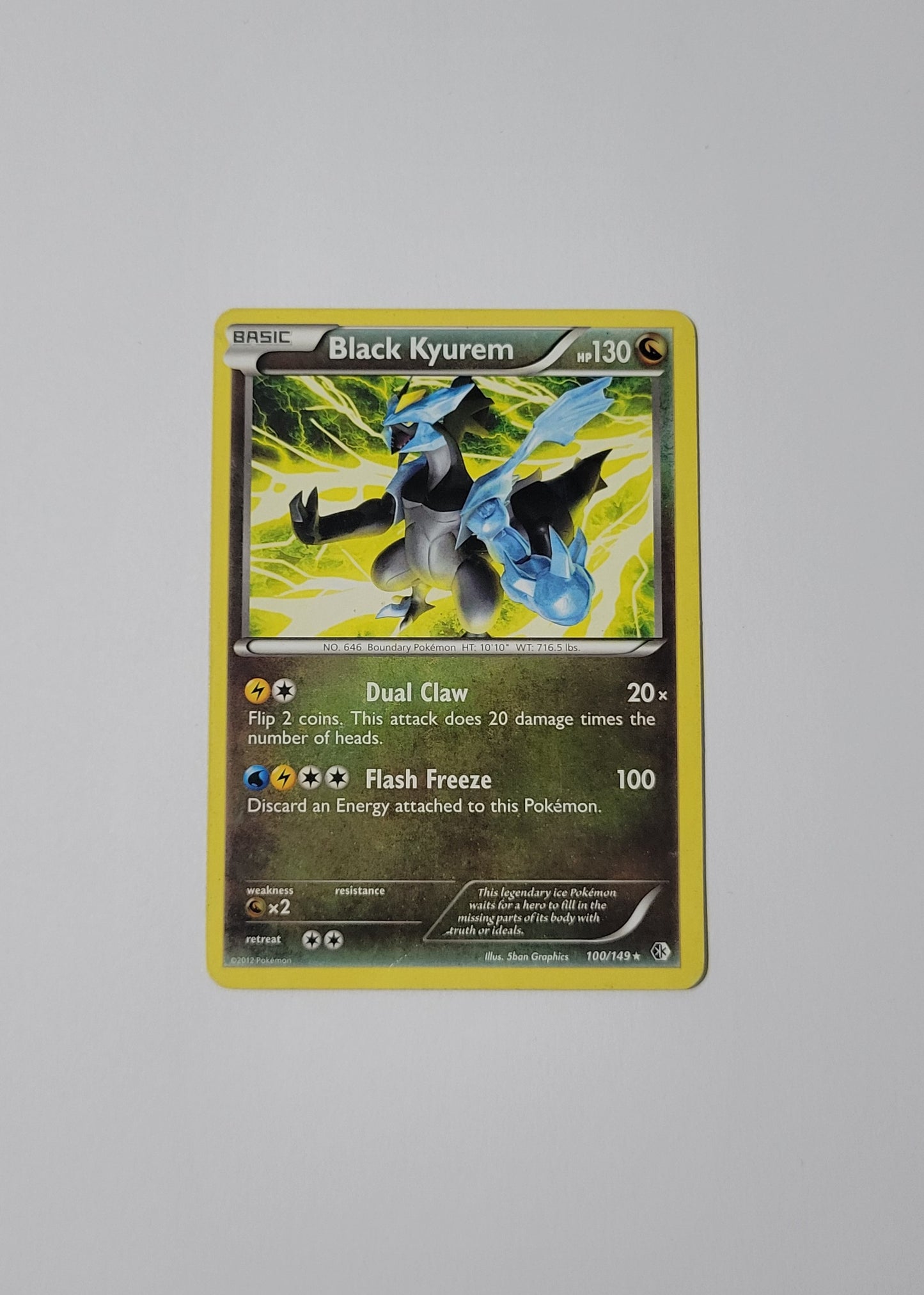 Black Kyurem 100/149 - Boundaries Crossed