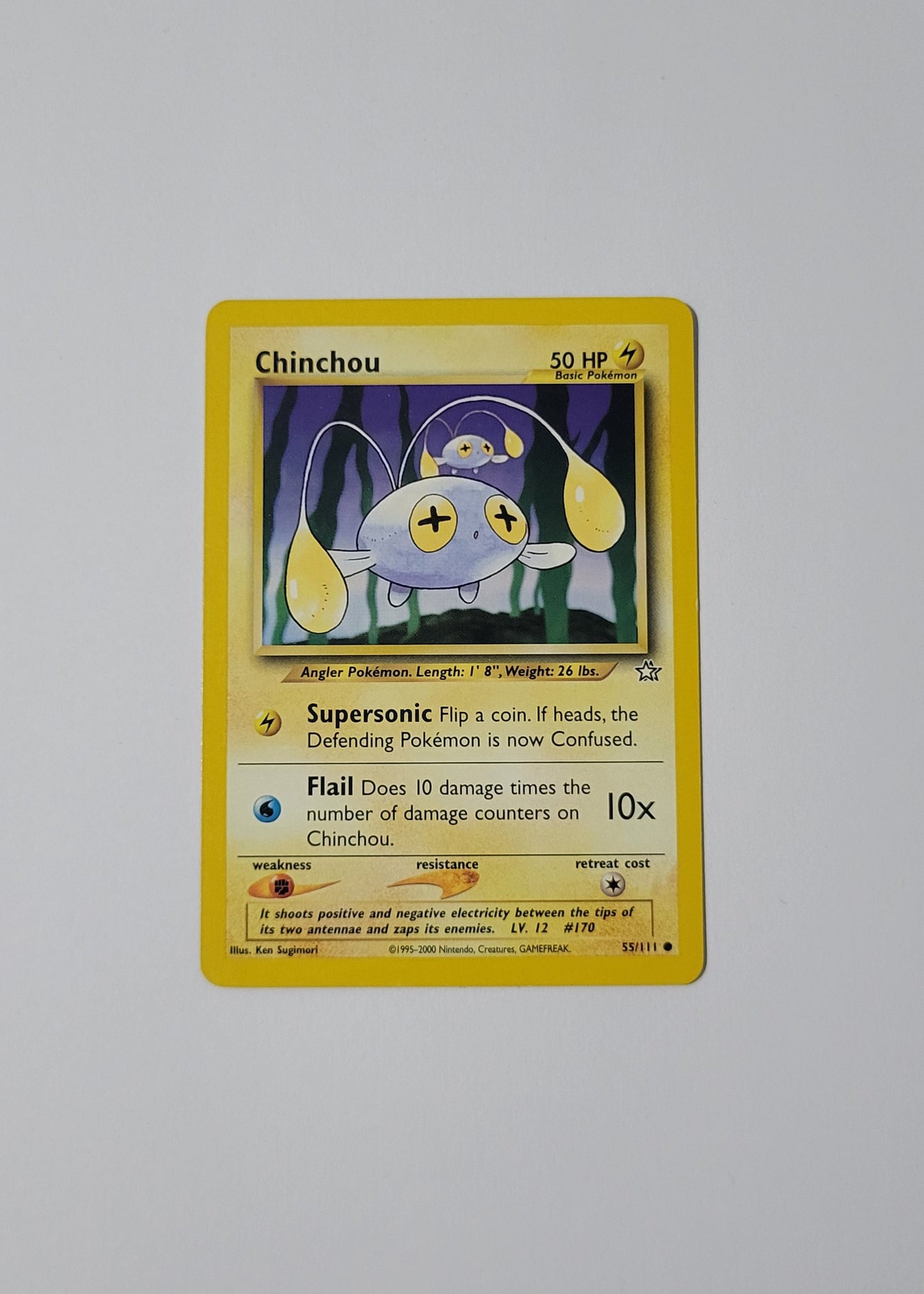 Chinchou 55/111 - Neo Genesis