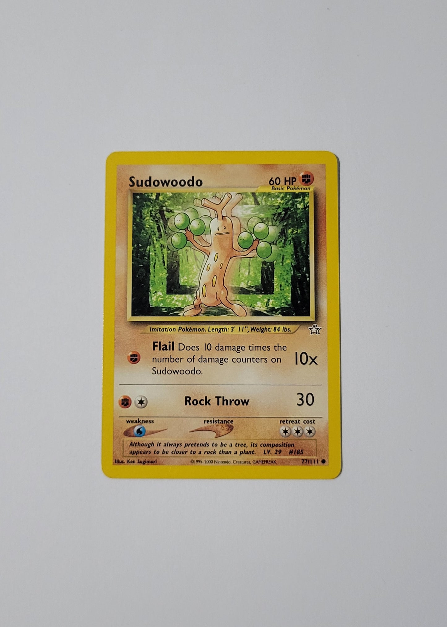 Sudowoodo 77/111 - Neo Genesis
