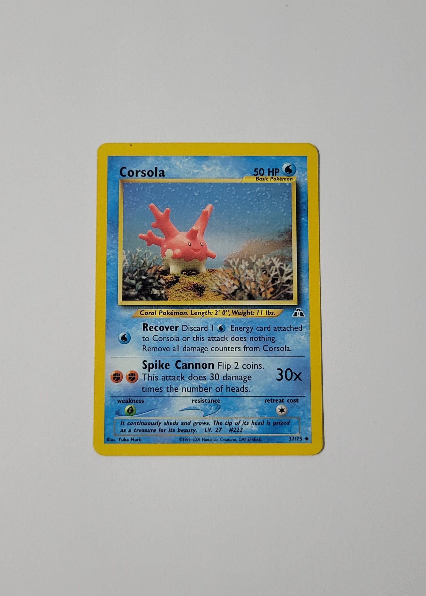 Corsola 37/75 - Neo Discovery