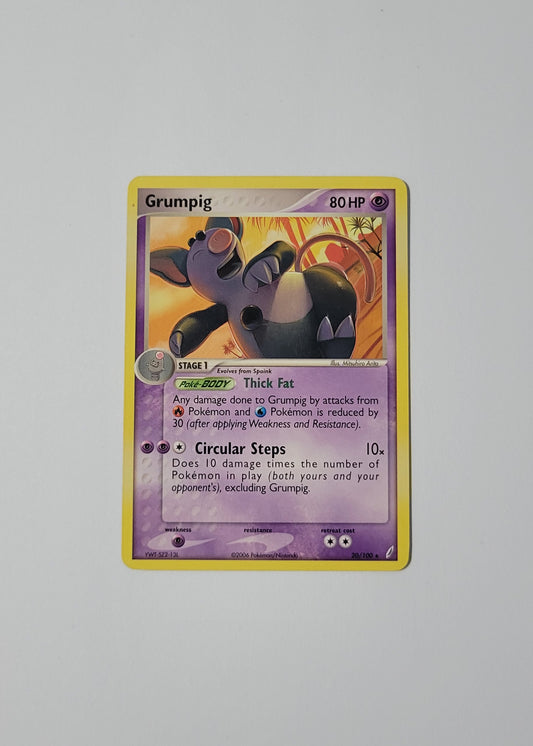 Grumpig 20/100 - EX Crystal Guardians