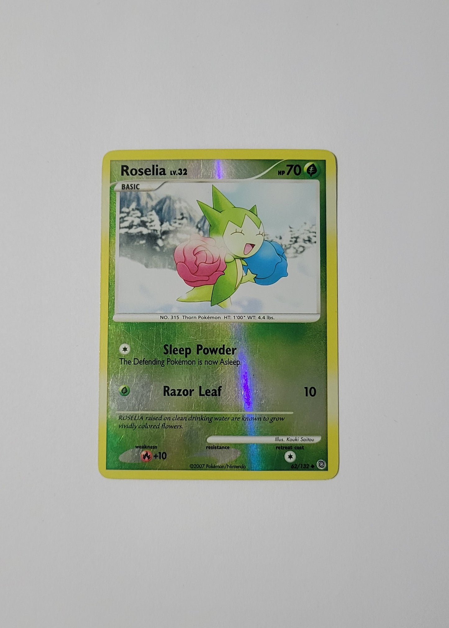Roselia LV.32 62/132 (Reverse Holo) - Secret Wonders