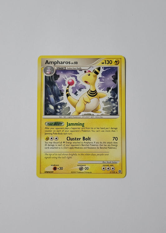 Ampharos LV.52 1/132 - Secret Wonders