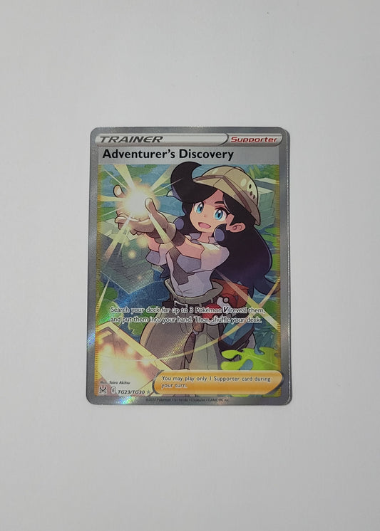 Adventurer's Discovery TG23/TG30 - Lost Origin: Trainer Gallery