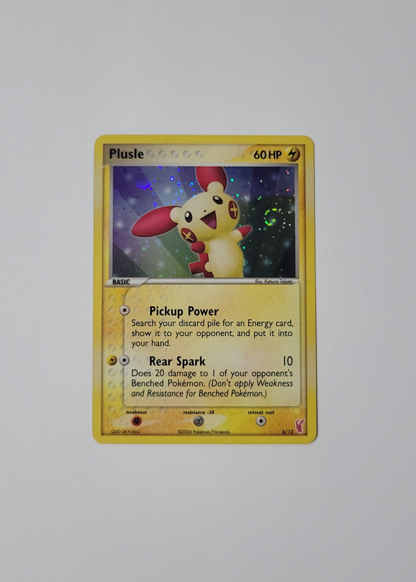 Plusle 6/12 (Holo) - EX Trainer Kit