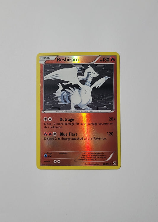 Reshiram 26/114 (Reverse Holo) - Black & White Base Set