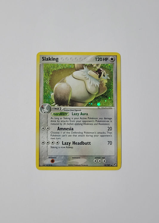 Slaking 15/107 (Holo) - EX Deoxys