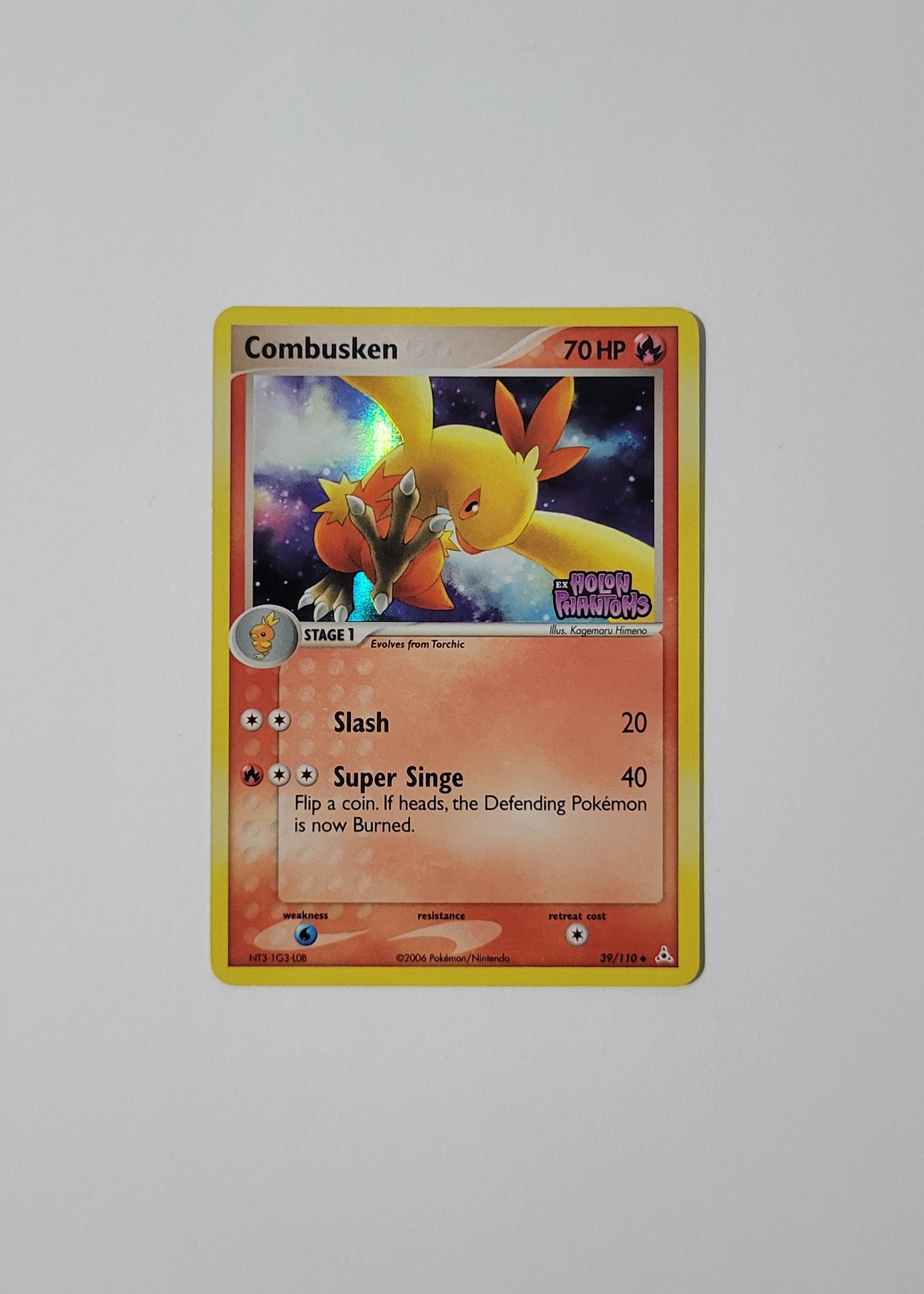 Combusken 39/110 (Reverse Holo) - EX Holon Phantoms