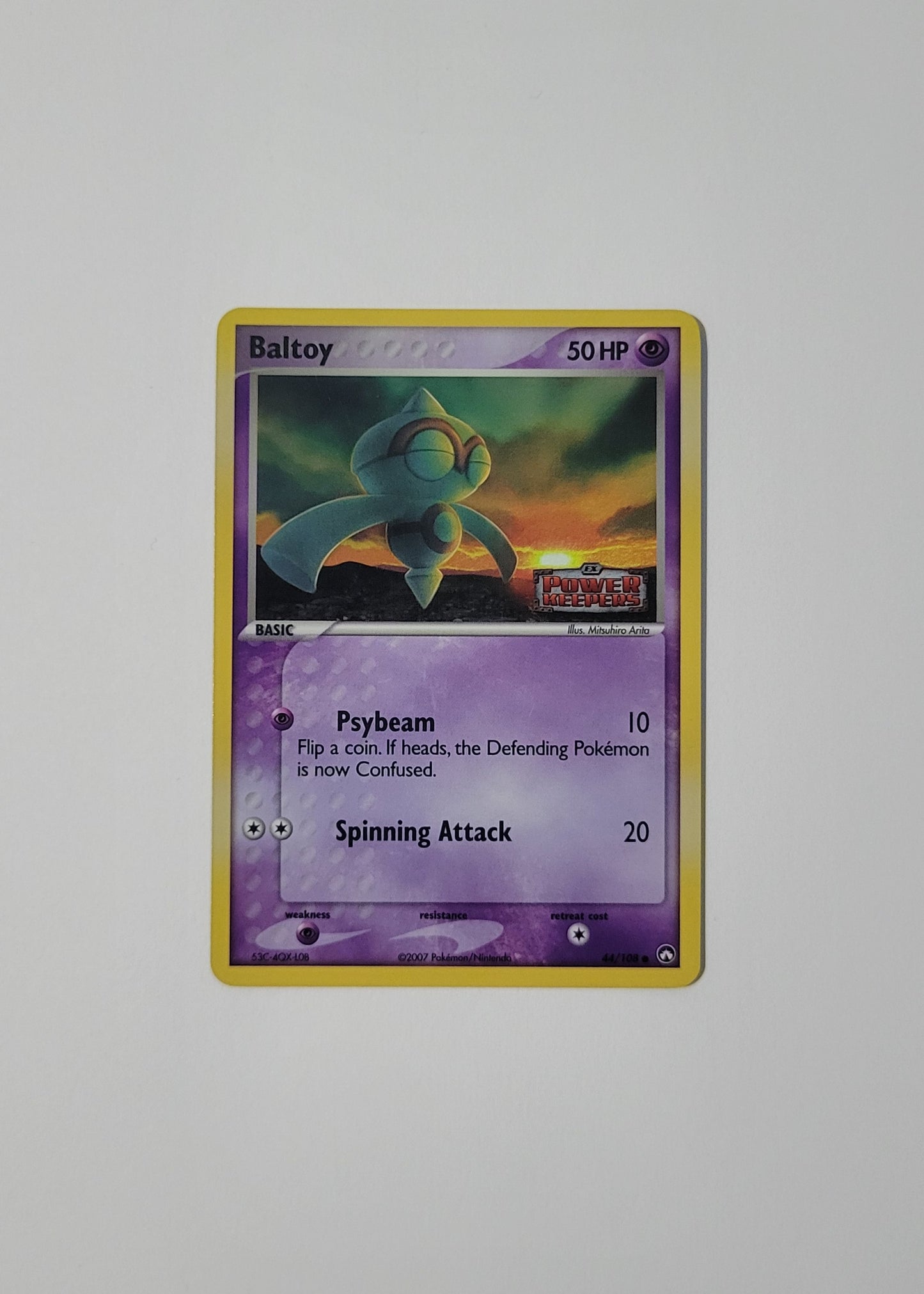 Baltoy 44/108 (Reverse Holo) - EX Power Keepers