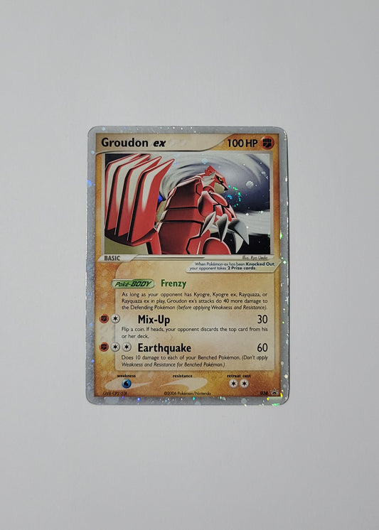 Groudon ex 038 - Black Star Promo