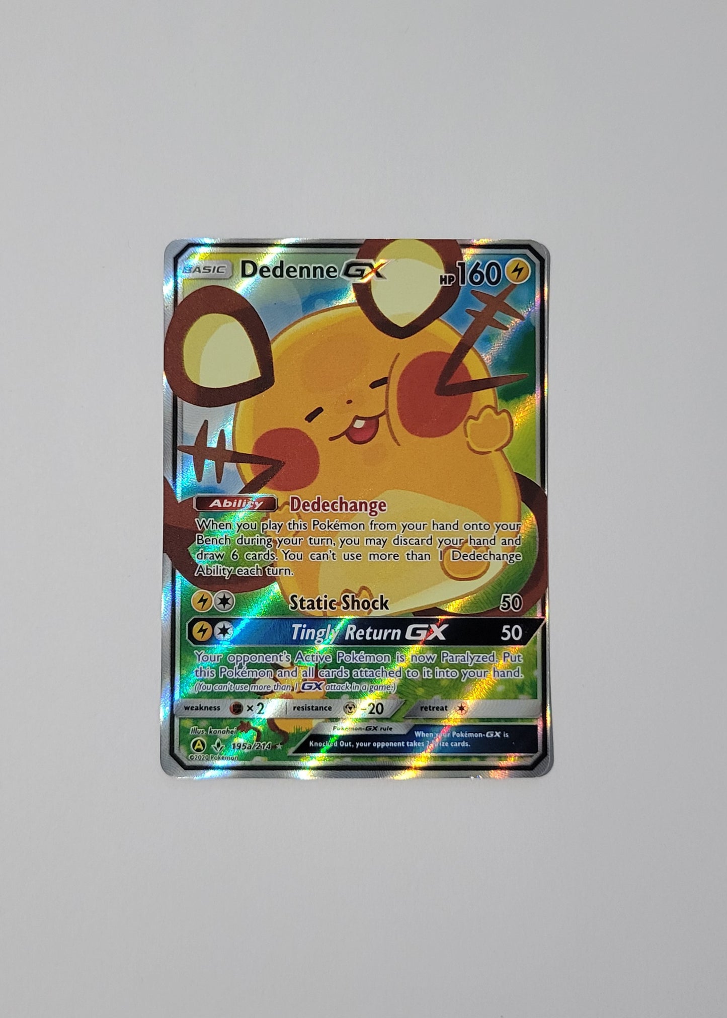 Dedenne GX 195a/214 - Unbroken Bonds
