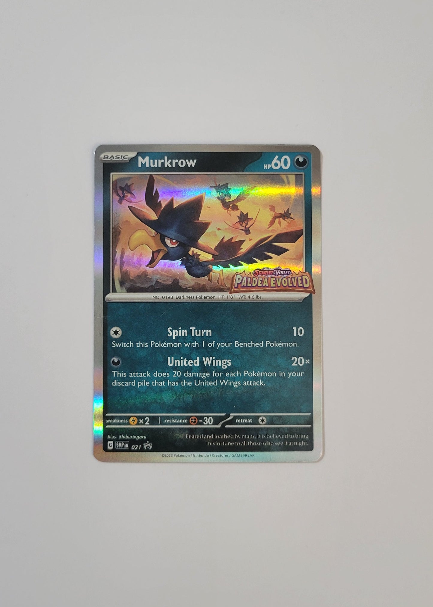 Murkrow SVP021 - Black Star Promo