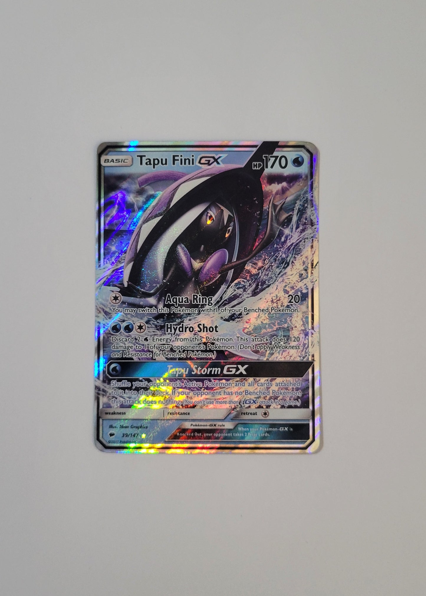 Tapu Fini GX 39/147 - Burning Shadows
