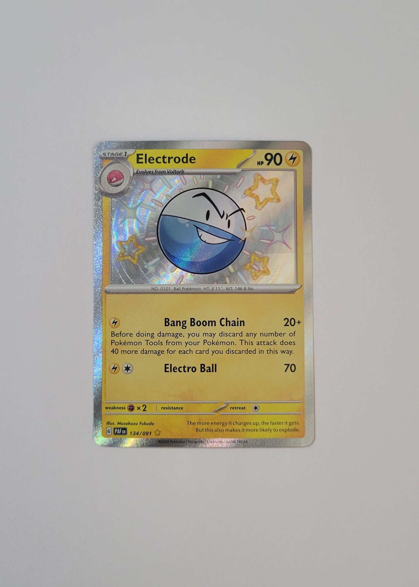 Electrode 134/091 - Paldean Fates