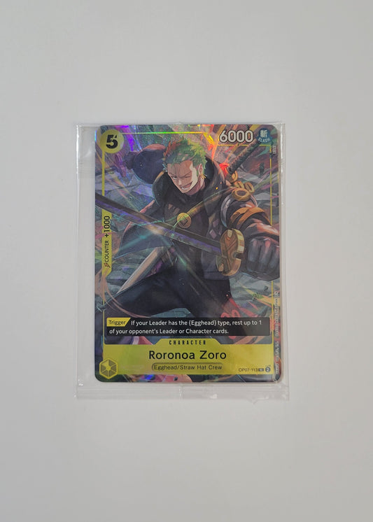 Roronoa Zoro OP07-113 (Sealed) - Illustration Box Vol. 3