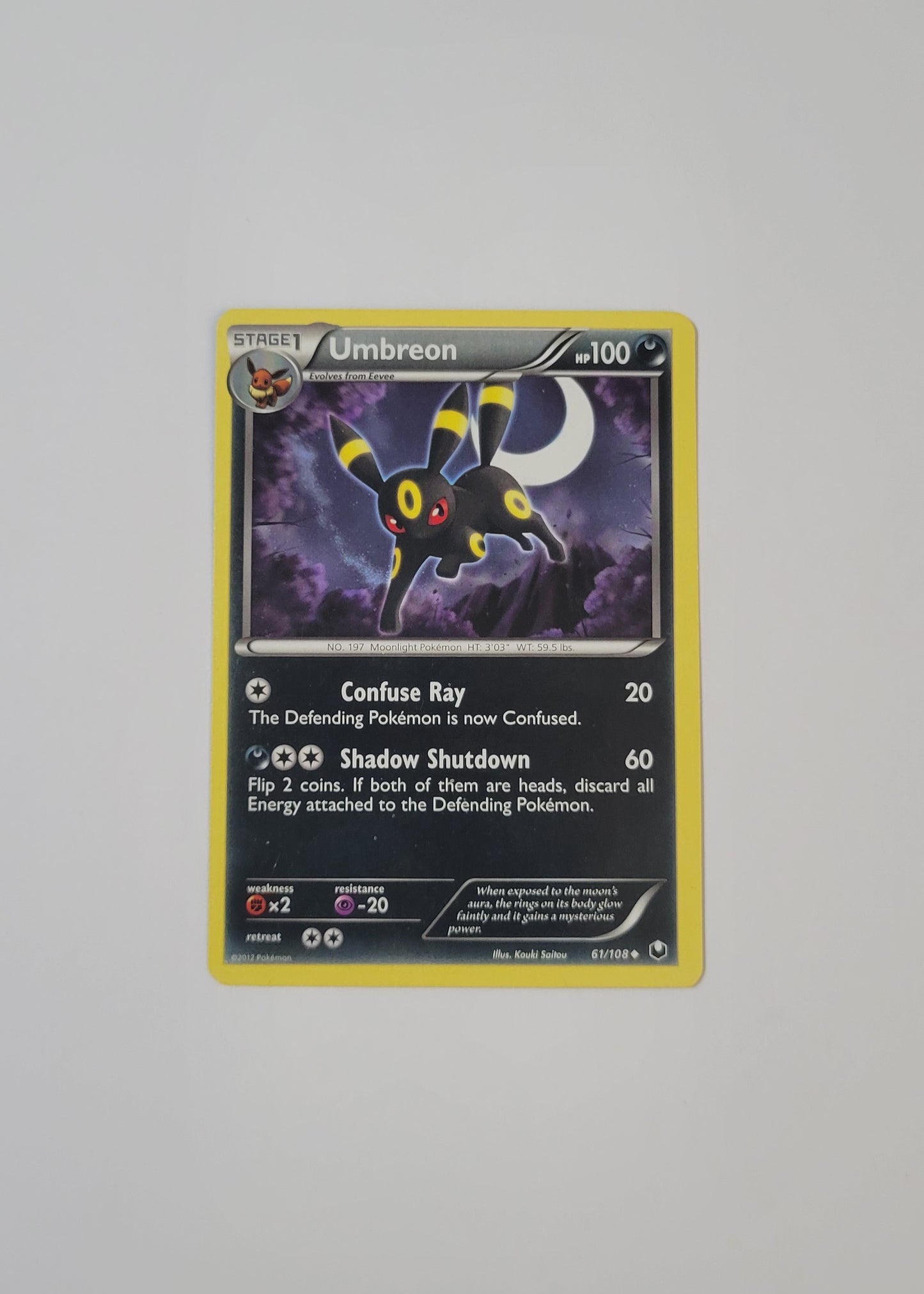 Umbreon 61/108 - Dark Explorers