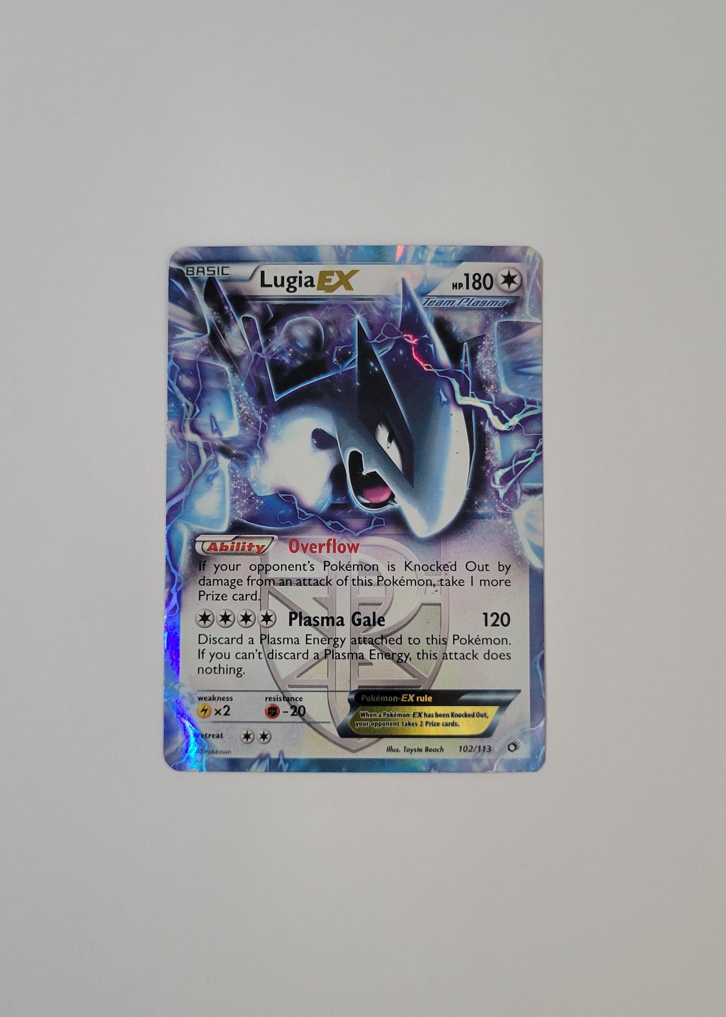 Lugia EX 102/113 - Legendary Treasures