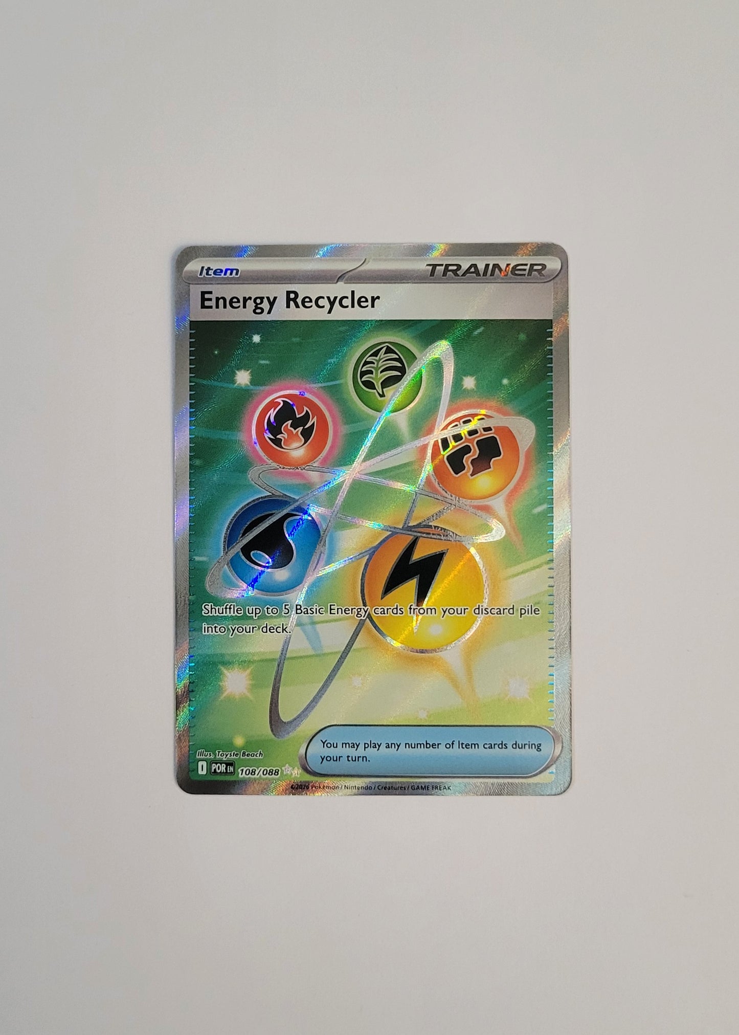 Energy Recycler 108/088 - Perfect Order