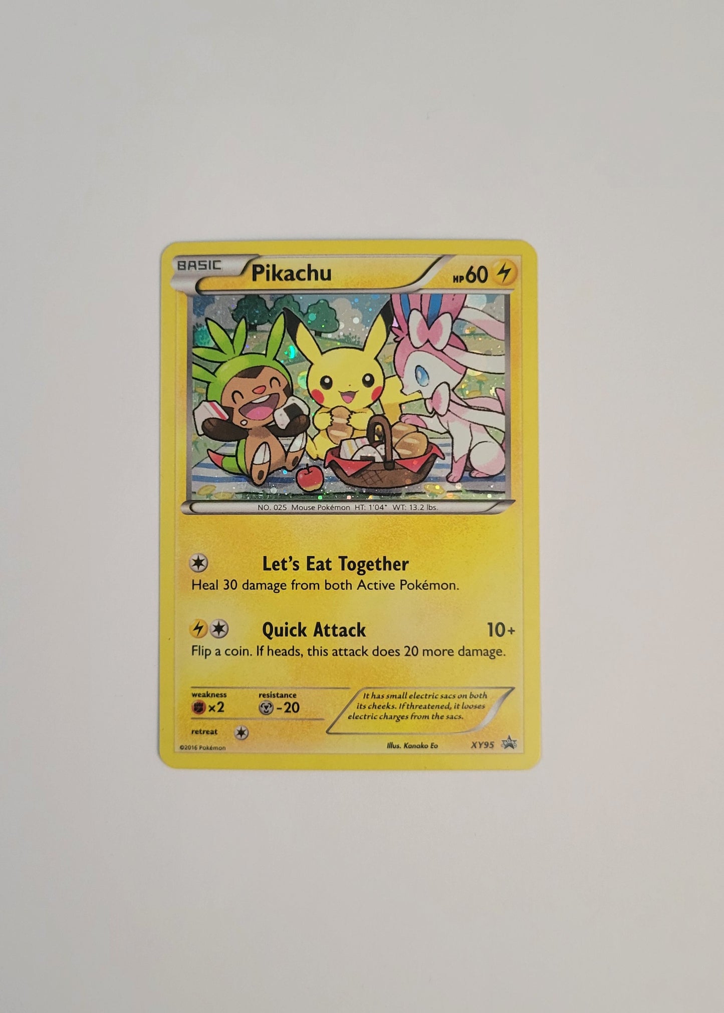 Pikachu XY95 - Black Star Promo
