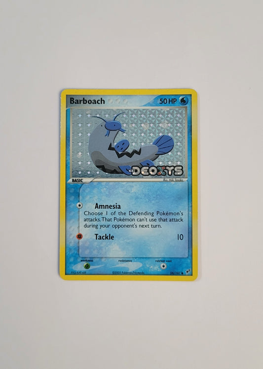 Barboach 54/107 (Reverse Holo) - EX Deoxys