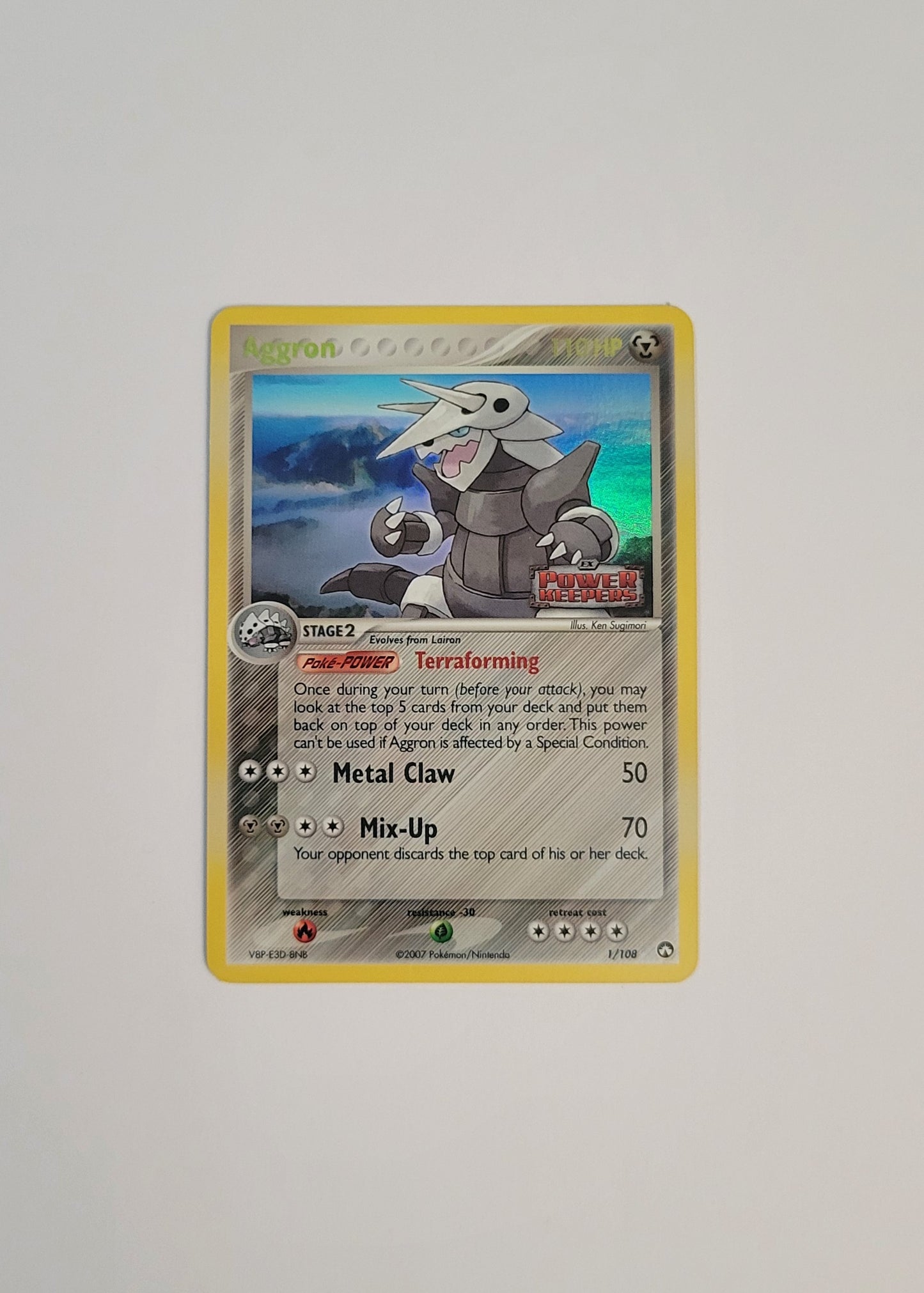 Aggron 1/108 (Reverse Holo) - EX Power Keepers