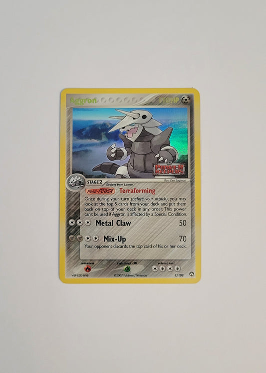 Aggron 1/108 (Reverse Holo) - EX Power Keepers