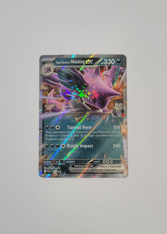 Team Rocket's Nidoking ex SVP217 - Black Star Promo