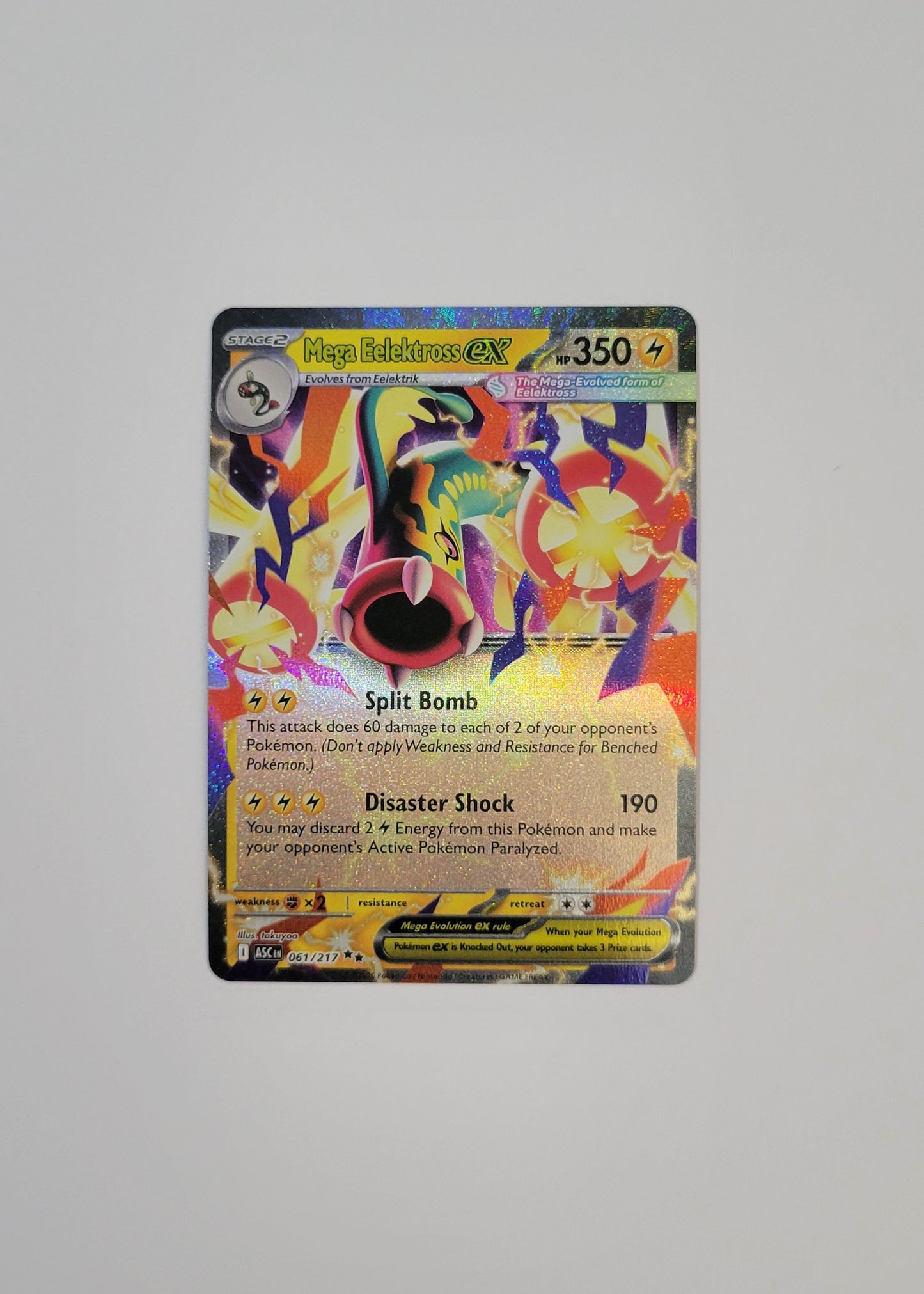 Mega Eelektross ex 061/217 - Ascended Heroes