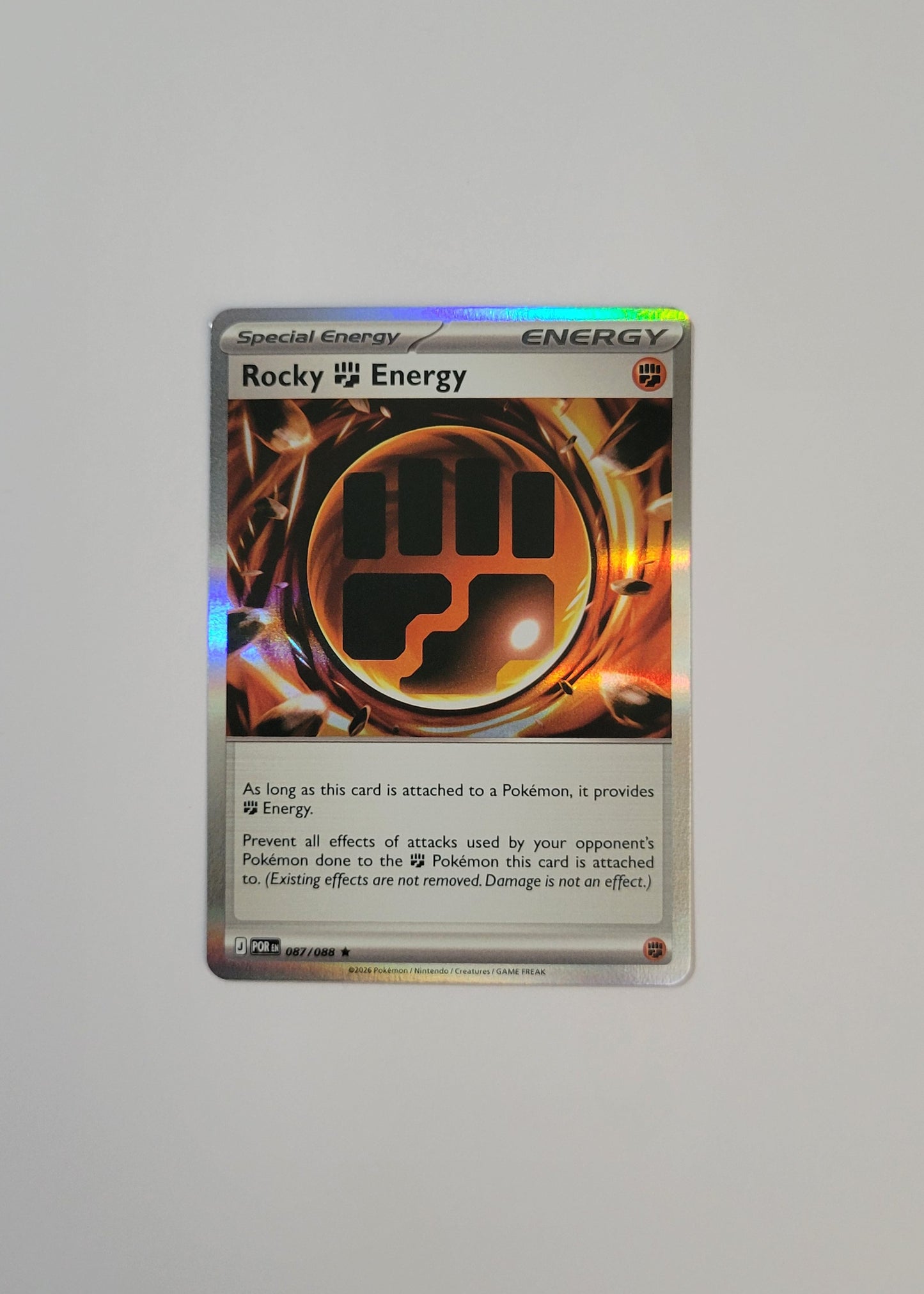 Rocky Fighting Energy 087/088 (Holo) - Perfect Order