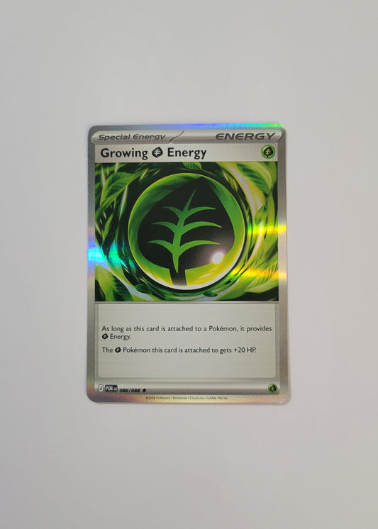 Growing Grass Energy 086/088 (Holo) - Perfect Order