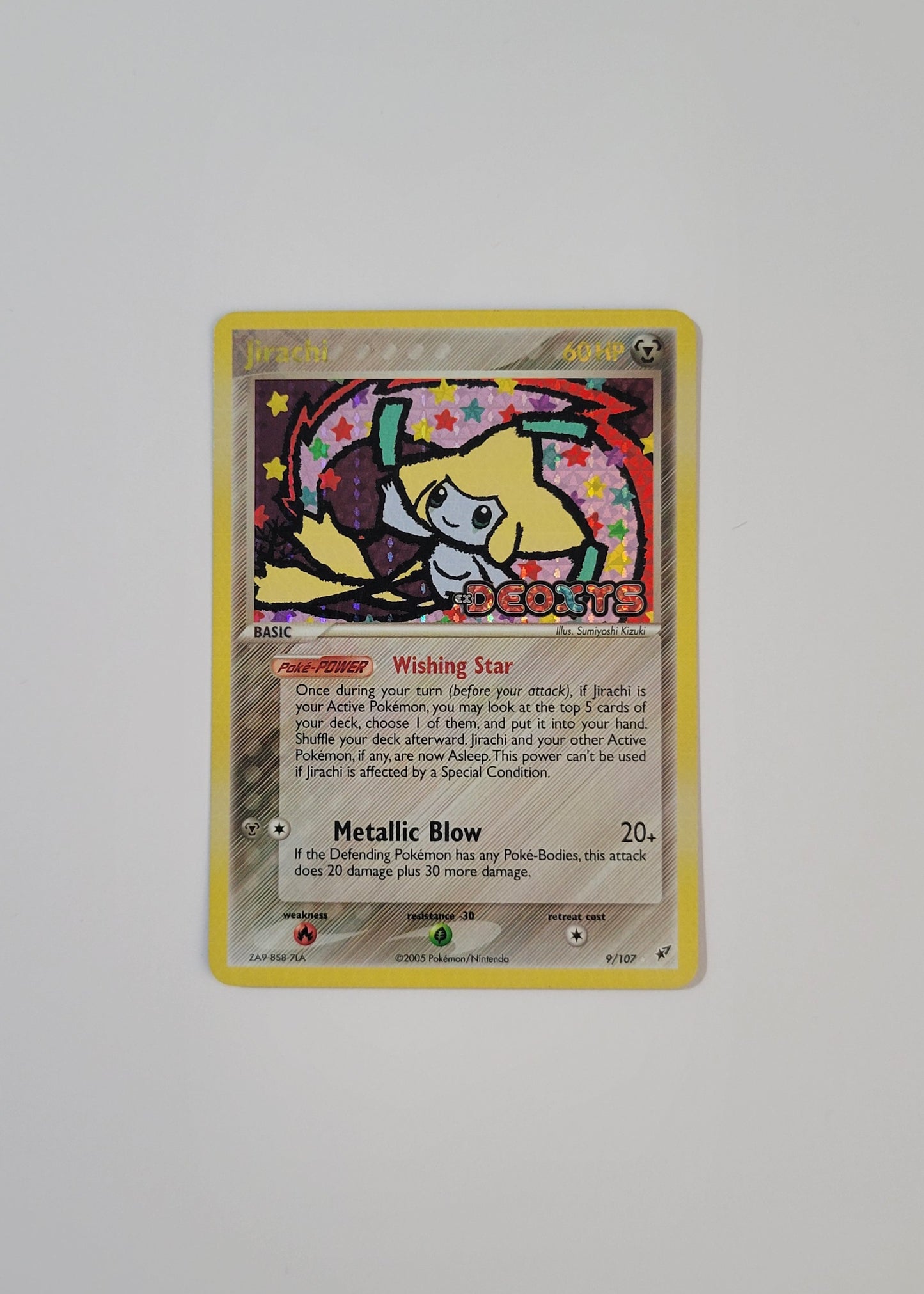 Jirachi 9/107 (Reverse Holo) - EX Deoxys