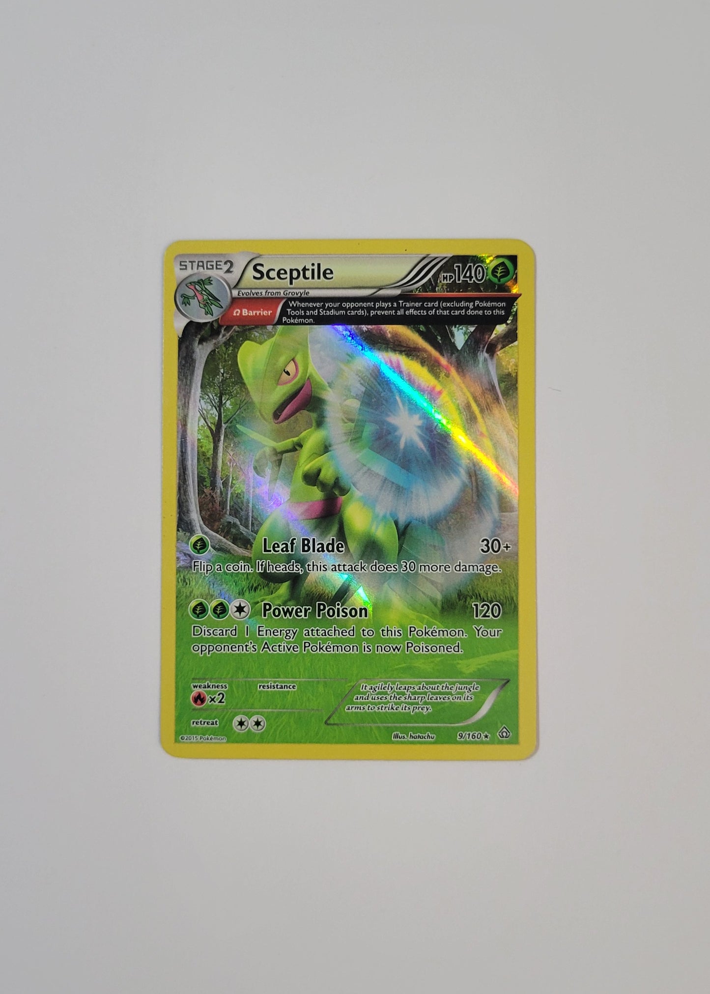 Sceptile 9/160 (Reverse Holo) - Primal Clash