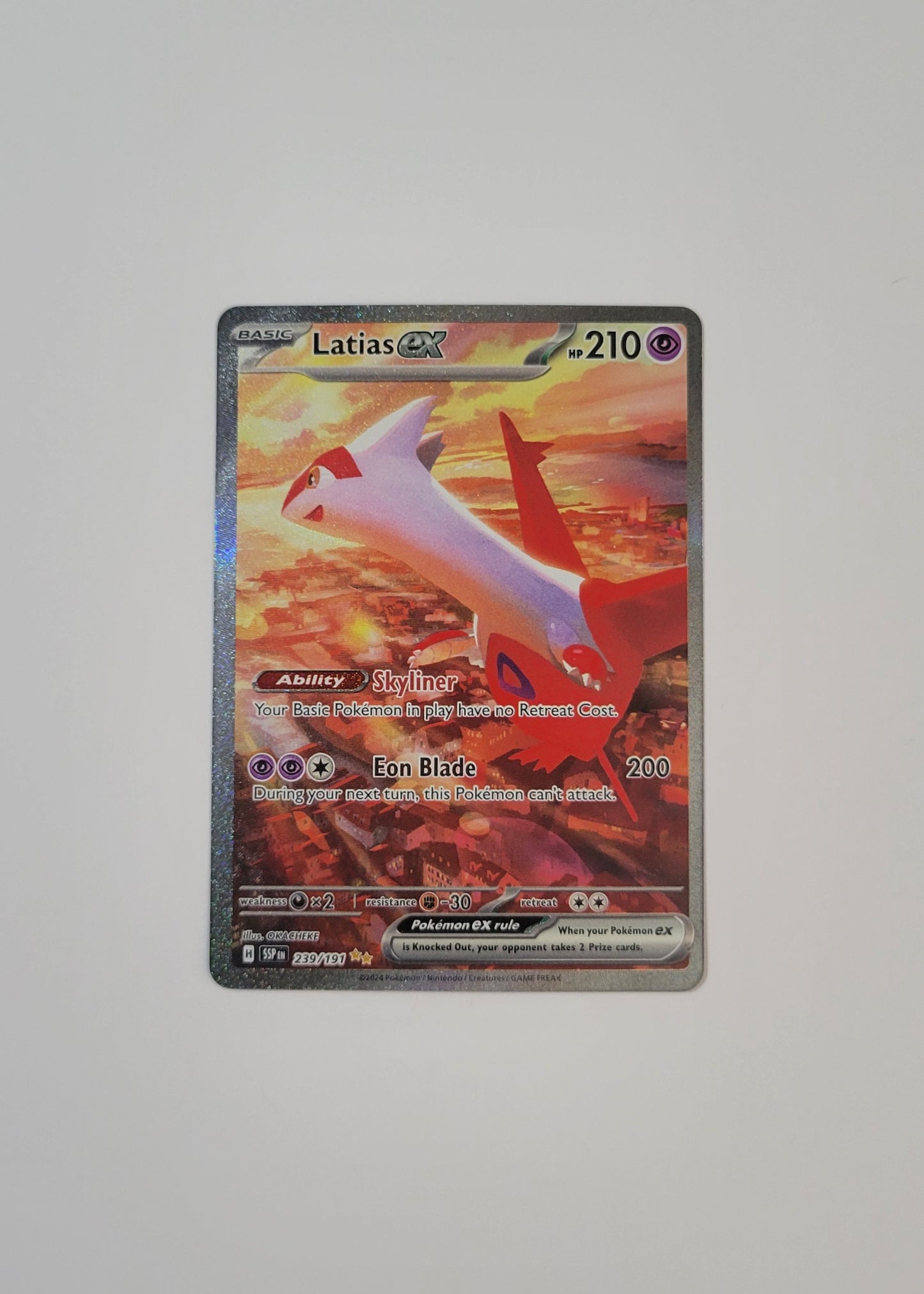 Latias ex 239/191 - Surging Sparks