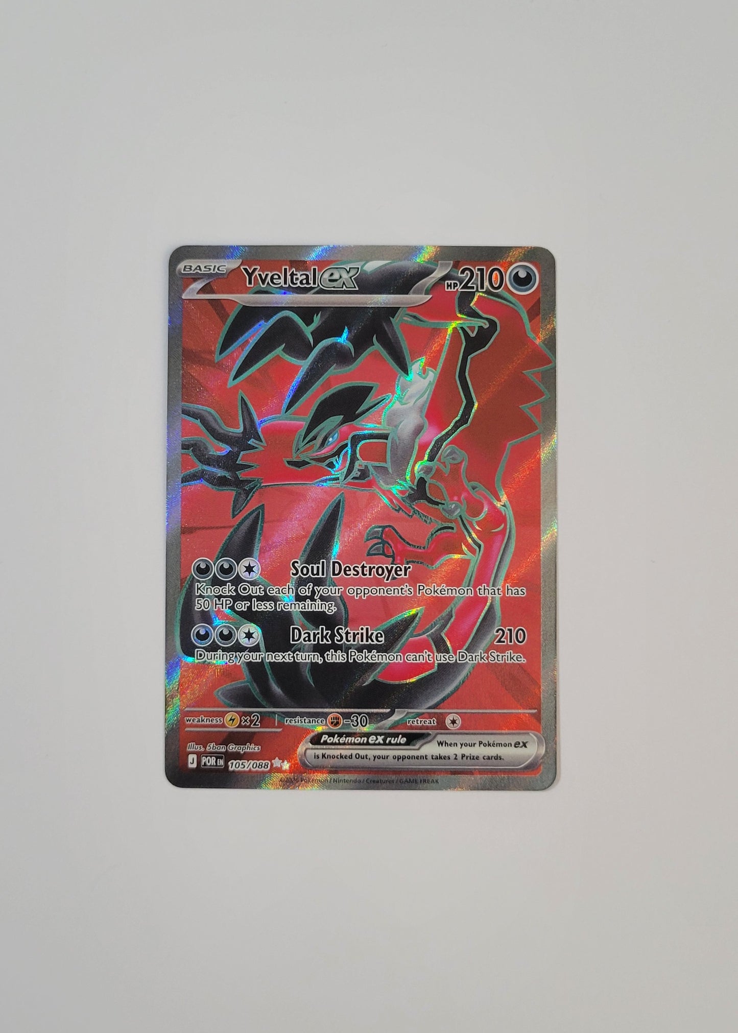 Yveltal ex 105/088 - Perfect Order