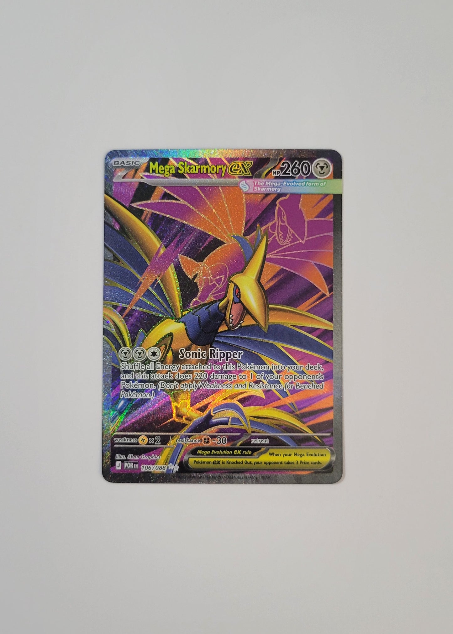 Mega Skarmory ex 106/088 - Perfect Order