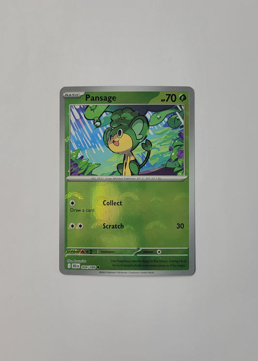 Pansage 004/086 (Poké Ball) - Black Bolt